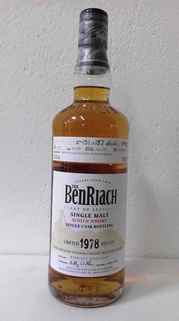 BENRIACH 1978 30 ans