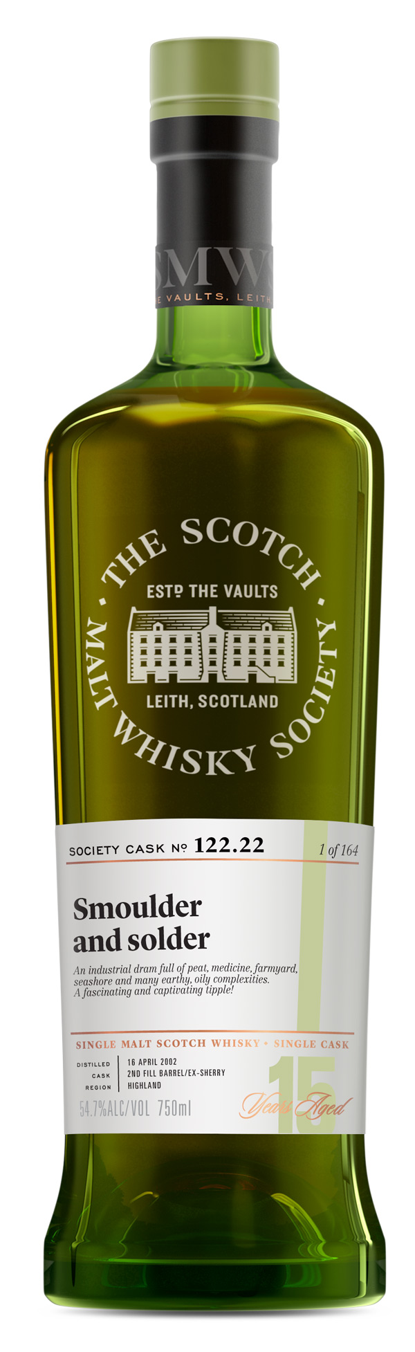 SMWS 122.22 2002 15 ans
