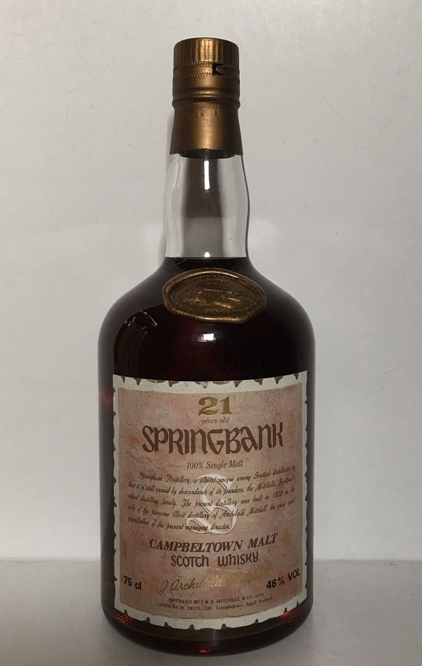 SPRINGBANK 21 ans Archibald Mitchell